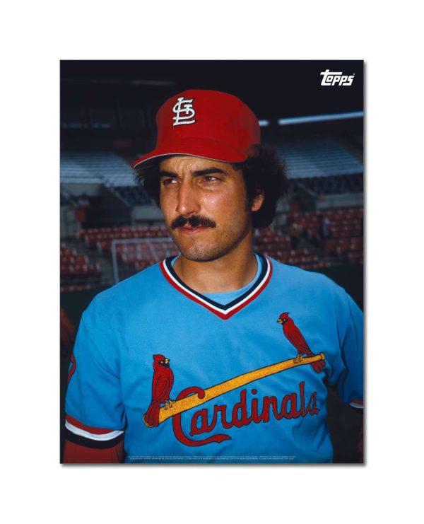 Keith Hernandez Player Portrait Poster #1-18 x 24- artpp-kh01-130085-m