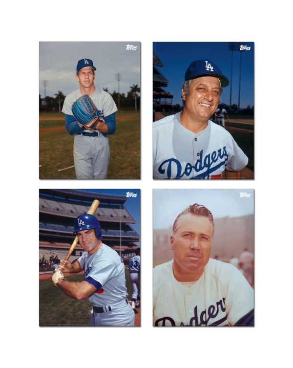 Los Angeles Dodgers Player Portrait Poster Set #1- artpp-ladset01-130565-s