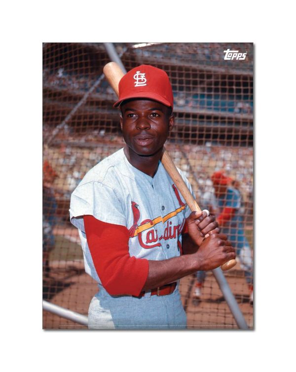 Lou Brock Player Portrait Poster #1-21.5 x 29.5- artpp-lb01-130035-l
