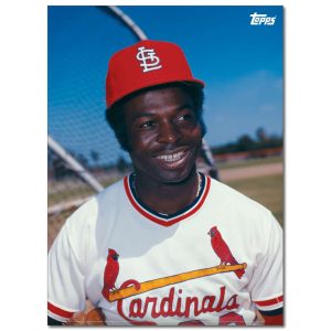 Lou Brock Player Portrait Poster #2-21.5 x 29.5- artpp-lb02-130036-l