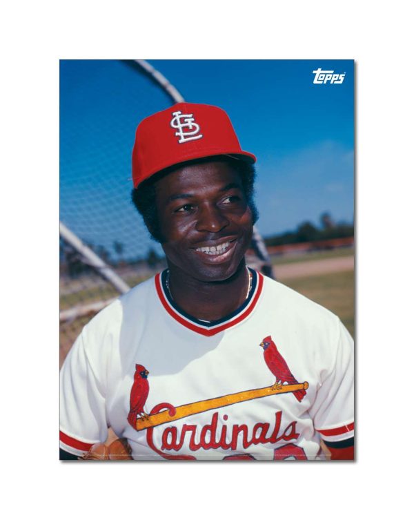 Lou Brock Player Portrait Poster #2-21.5 x 29.5- artpp-lb02-130036-l