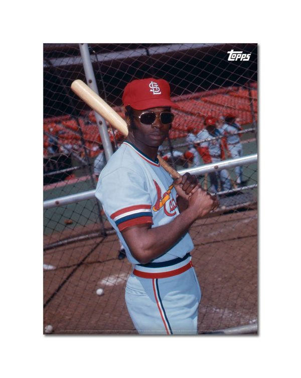Lou Brock Player Portrait Poster #3-21.5 x 29.5- artpp-lb03-130037-l