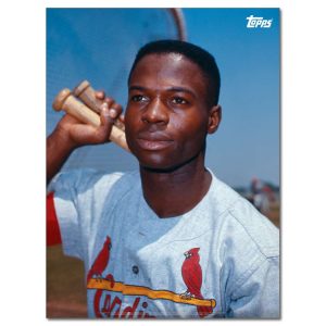 Lou Brock Player Portrait Poster #6-18 x 24- artpp-lb06-130255-m