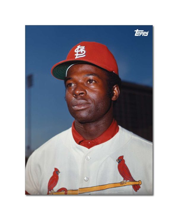 Lou Brock Player Portrait Poster #7-18 x 24- artpp-lb07-130256-m