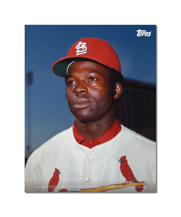 Lou Brock Player Portrait Poster #7-11 x 14- artpp-lb07-130256-s