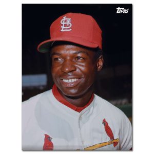 Lou Brock Player Portrait Poster #8-18 x 24- artpp-lb08-130257-m