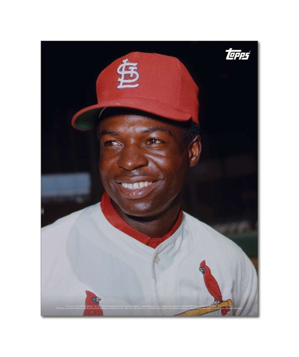 Lou Brock Player Portrait Poster #8-11 x 14- artpp-lb08-130257-s