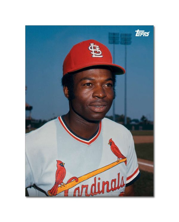 Lou Brock Player Portrait Poster #9-18 x 24- artpp-lb09-130258-m