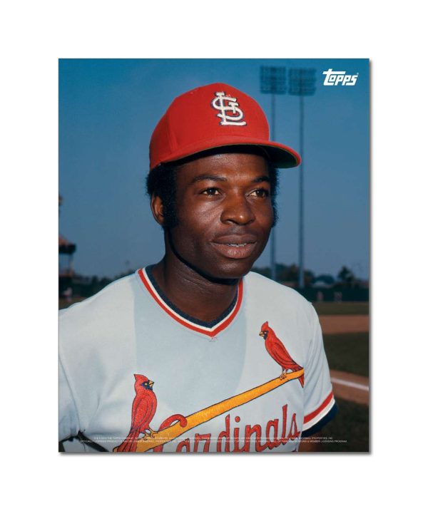 Lou Brock Player Portrait Poster #9-11 x 14- artpp-lb09-130258-s