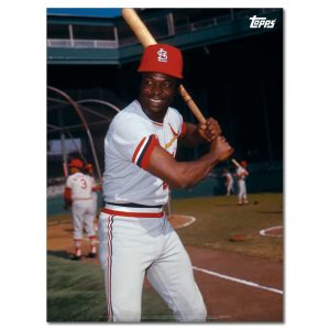 Lou Brock Player Portrait Poster #10-18 x 24- artpp-lb10-130259-m