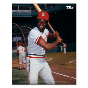 Lou Brock Player Portrait Poster #10-11 x 14- artpp-lb10-130259-s