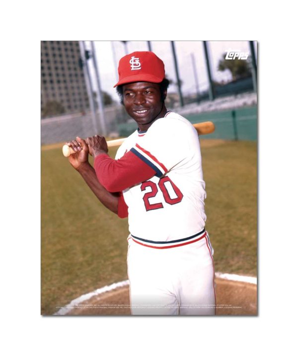 Lou Brock Player Portrait Poster #12-11 x 14- artpp-lb12-130261-s
