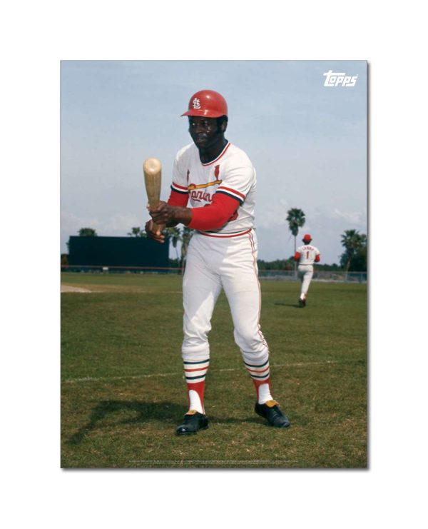 Lou Brock Player Portrait Poster #13-18 x 24- artpp-lb13-130262-m