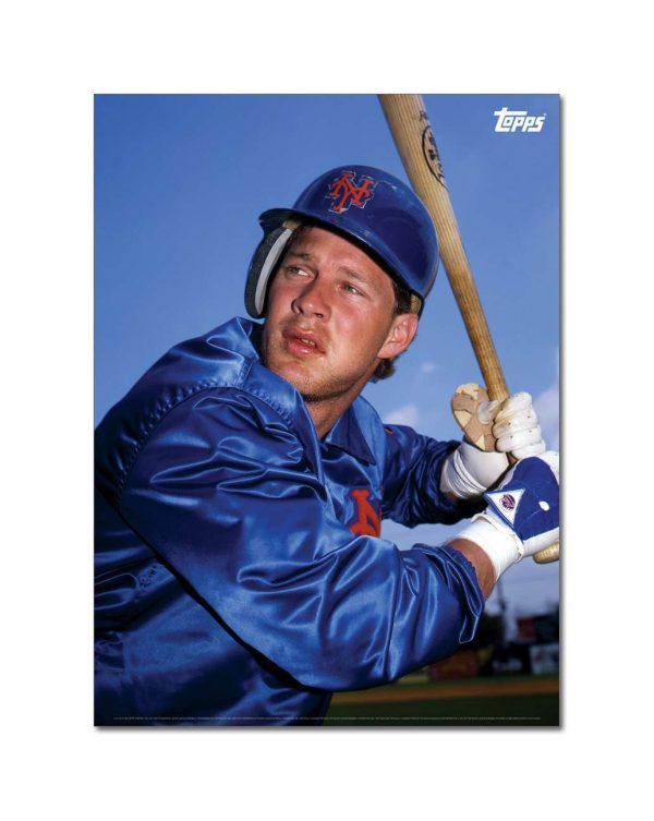 Lenny Dykstra Player Portrait Poster #2-21.5 x 29.5- artpp-ld02-130317-l