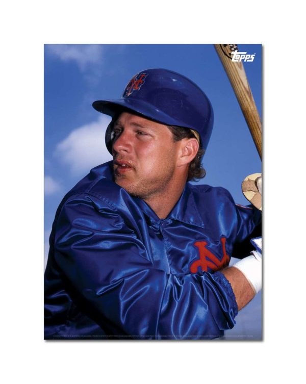 Lenny Dykstra Player Portrait Poster #3-21.5 x 29.5- artpp-ld03-130318-l