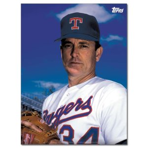 Nolan Ryan Player Portrait Poster #7-18 x 24- artpp-nr07-130156-m