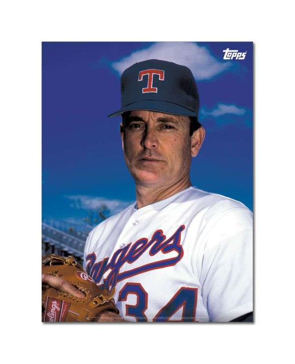 Nolan Ryan Player Portrait Poster #7-18 x 24- artpp-nr07-130156-m