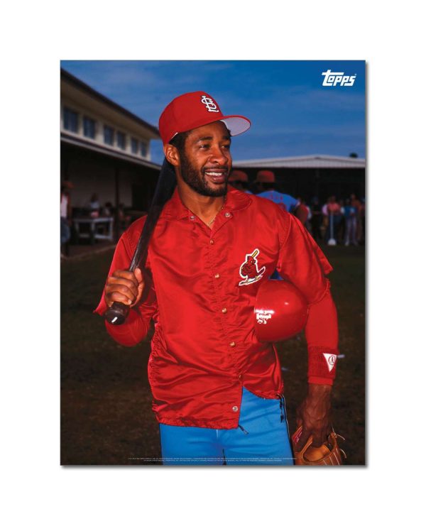 Ozzie Smith Player Portrait Poster #2-18 x 24- artpp-os02-130171-m