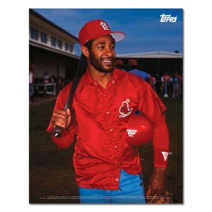 Ozzie Smith Player Portrait Poster #2-11 x 14- artpp-os02-130171-s