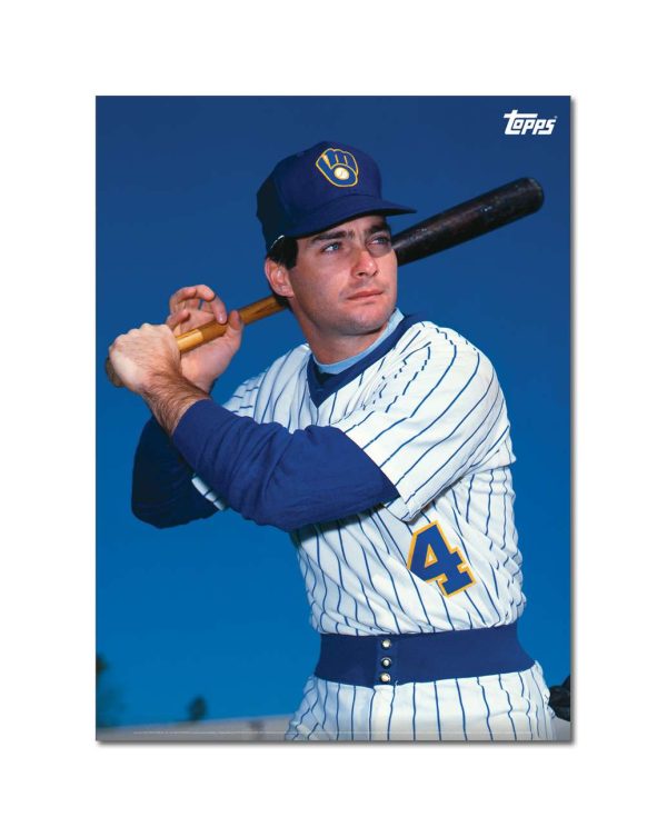 Paul Molitor Player Portrait Poster #3-21.5 x 29.5- artpp-pm03-130129-l