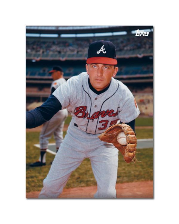 Phil Niekro Player Portrait Poster #1-21.5 x 29.5- artpp-pn01-130137-l