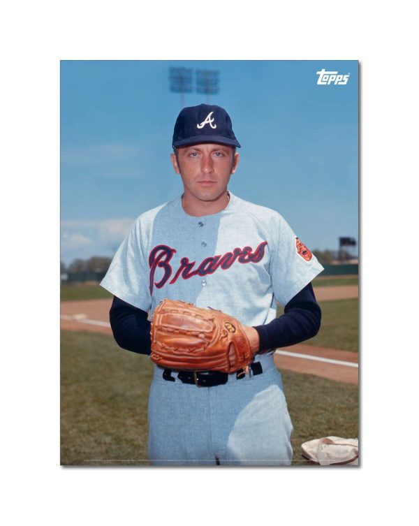 Phil Niekro Player Portrait Poster #2-21.5 x 29.5- artpp-pn02-130138-l