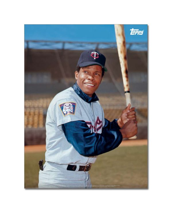 Rod Carew Player Portrait Poster #2-18 x 24- artpp-rc02-130043-m