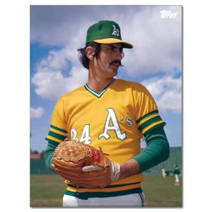 Rollie Fingers Player Portrait Poster #2-18 x 24- artpp-rf02-130061-m