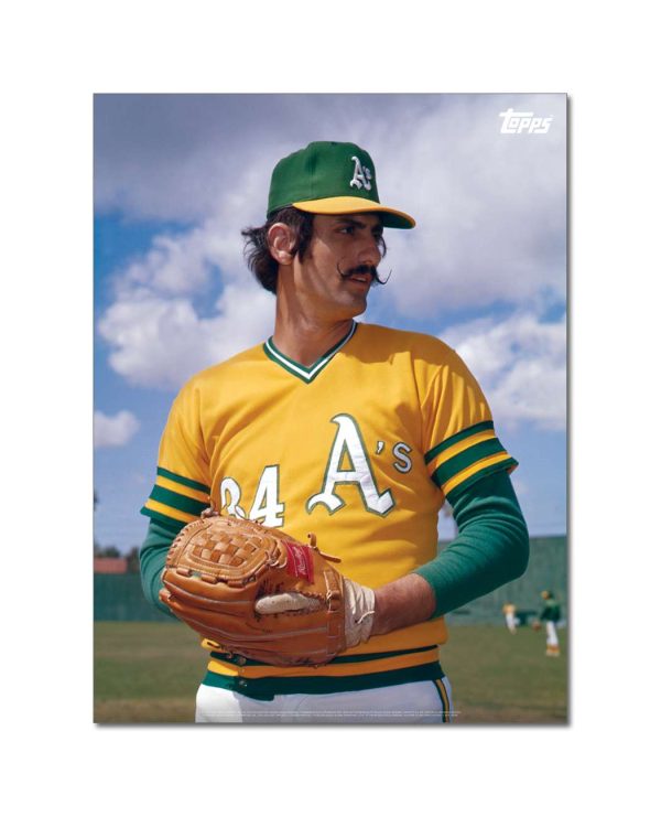 Rollie Fingers Player Portrait Poster #2-18 x 24- artpp-rf02-130061-m