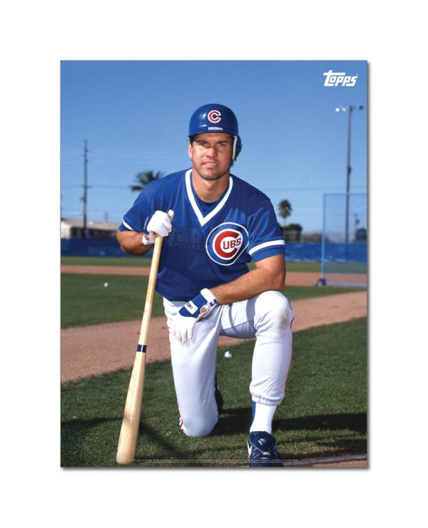 Ryne Sandberg Player Portrait Poster #4-18 x 24- artpp-rs04-130160-m