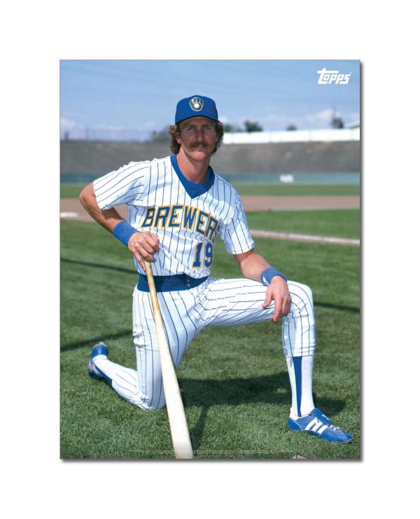 Robin Yount Player Portrait Poster #2-18 x 24- artpp-ry02-130199-m