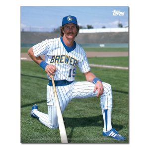 Robin Yount Player Portrait Poster #2-11 x 14- artpp-ry02-130199-s