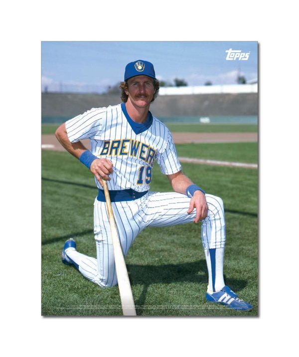 Robin Yount Player Portrait Poster #2-11 x 14- artpp-ry02-130199-s