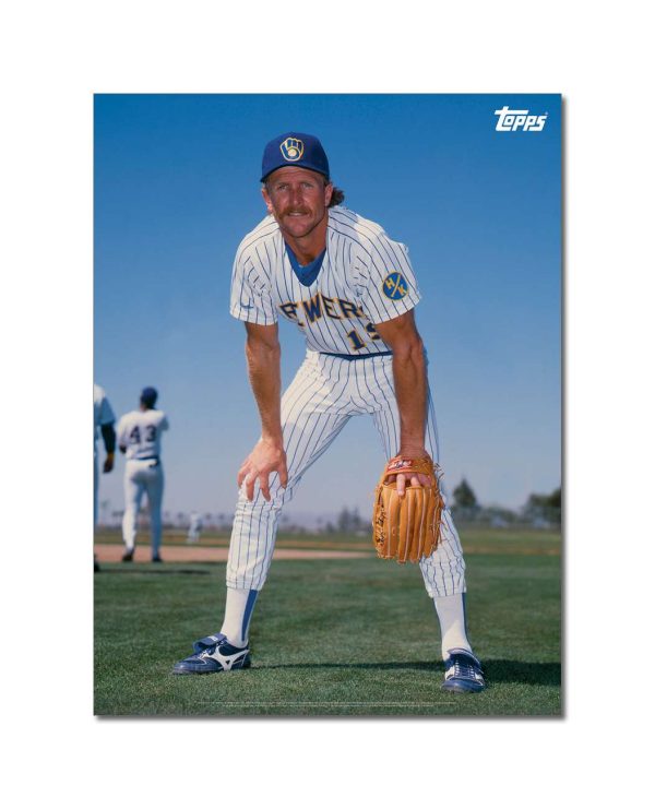 Robin Yount Player Portrait Poster #3-18 x 24- artpp-ry03-130200-m