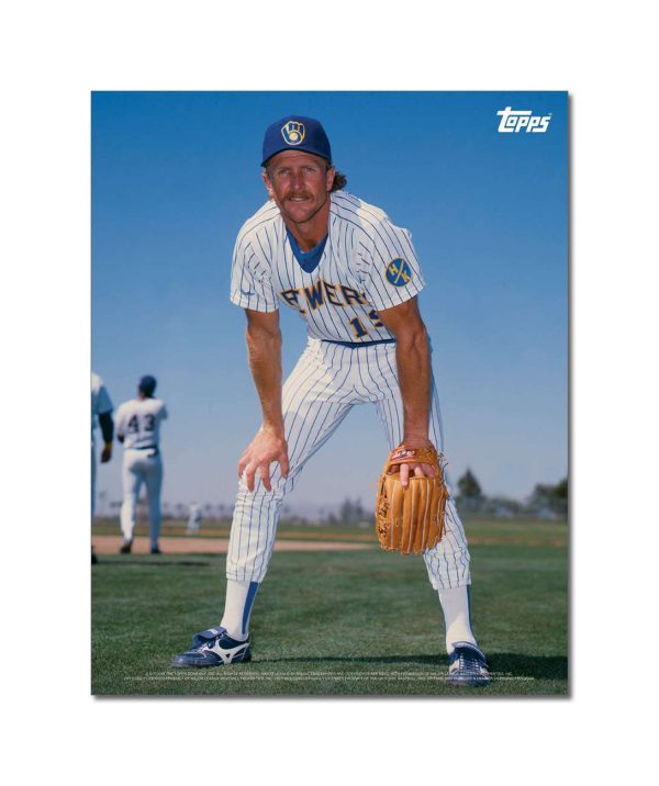 Robin Yount Player Portrait Poster #3-11 x 14- artpp-ry03-130200-s