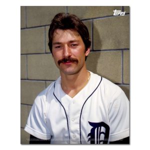 Tom Brookens Player Portrait Poster #2-11 x 14- artpp-tb02-130265-s
