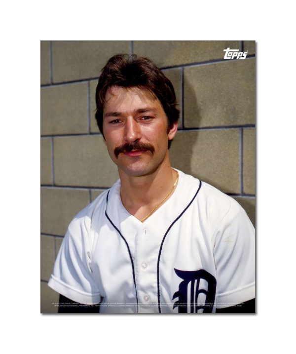 Tom Brookens Player Portrait Poster #2-11 x 14- artpp-tb02-130265-s