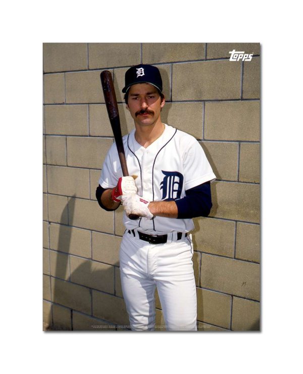 Tom Brookens Player Portrait Poster #3-18 x 24- artpp-tb03-130266-m