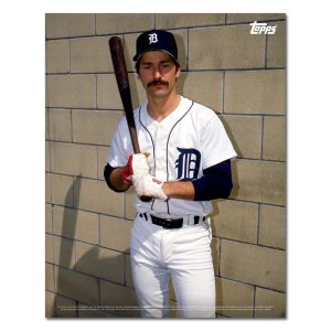 Tom Brookens Player Portrait Poster #3-11 x 14- artpp-tb03-130266-s