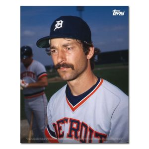 Tom Brookens Player Portrait Poster #5-11 x 14- artpp-tb05-130268-s