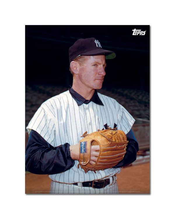 Whitey Ford Player Portrait Poster #3-21.5 x 29.5- artpp-wf03-130336-l