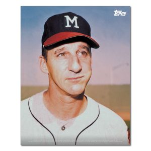 Warren Spahn Player Portrait Poster #1-11 x 14- artpp-ws01-130176-s