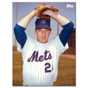 Warren Spahn Player Portrait Poster #2-18 x 24- artpp-ws02-130177-m