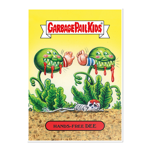 Hands-Free Dee 2020 GPK Bizarre Holidays Poster- artgpk-pos-20gpk-bh12a-s