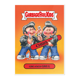 Greaser Greg 2020 GPK Bizarre Holidays Poster- artgpk-pos-20gpk-bh14a-s