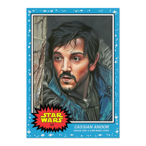 Topps Star Wars Living Set™ Card #107 - Cassian Andor- artsw-cckb16-20tls-0107
