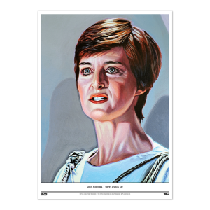 Topps Living Set Fine Art Print #23 - Mon Mothma - #'d to 100- artsw-fap-19tls-023