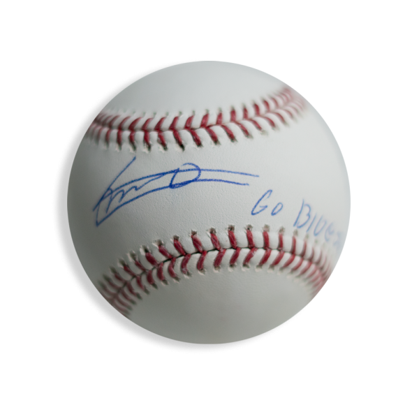 Vlad Guerrero Jr. Autographed & Inscribed "Go Blue Jays" Baseball- t0038350j00019n