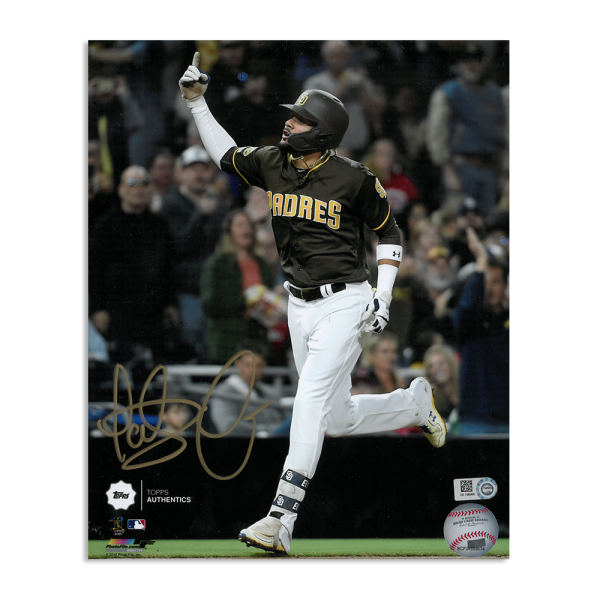 Fernando Tatis Jr. Autographed 8"x10" Photo - Running Bases- t003740r00019n