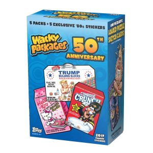 2017 Topps Wacky Packages 50th Anniversary - 6 Pack Box- fgc002343